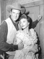 James Arness with Hollywood actress