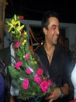 Ajaz Khan in party