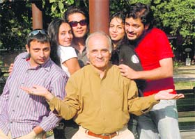 Amar Talwar with Family