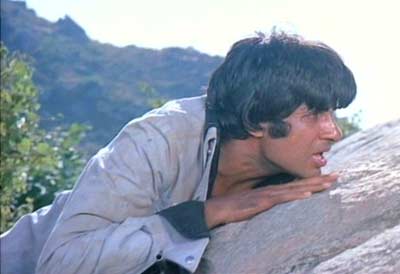 Amitabh Bachchan in movie Sholey