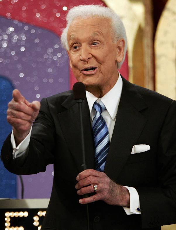 Bob Barker a former American television game show host