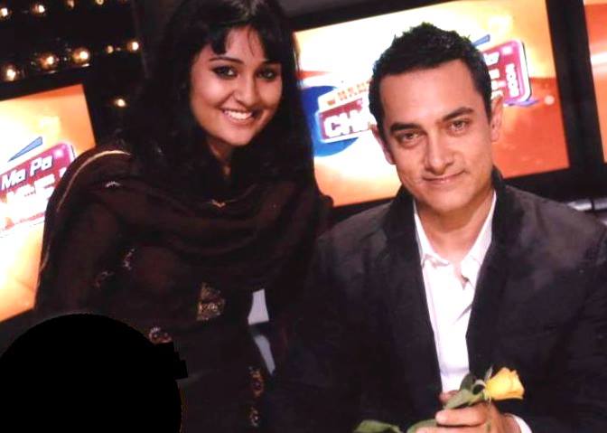 Sara Raza Khan with Aamir Khan