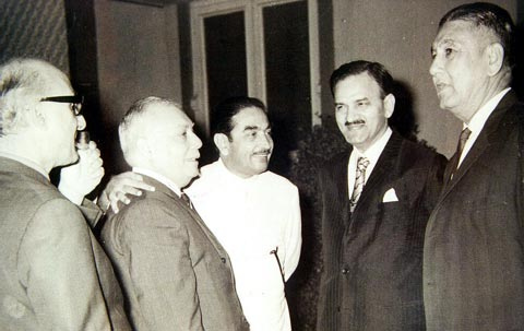 Gen Musa with Mr Ghulam Faruque