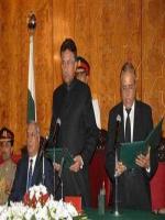 Abdul Hameed Dogar Taking Oath