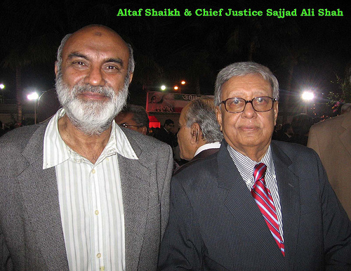 Sajjad Ali Shah and Altaf Sheikh