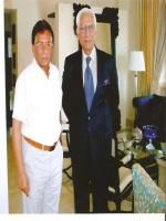 Sahibzada Ahmed Raza Khan Kasuri with Gernal Musharaf