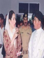 Hakim Said With Benazir Bhuto