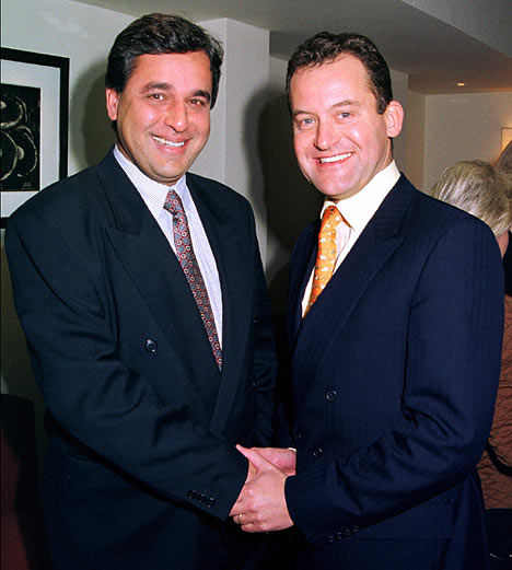 Hasnat Khan and Paul Burrell