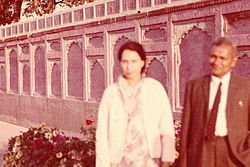 Abdur Rahman Hye with Wife
