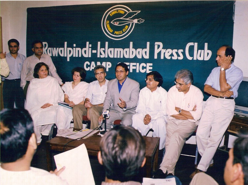 Hammad Husain in Press Club