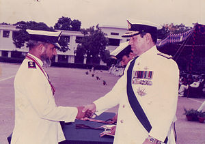 Karam ud Din with Tariq Kamal Khan