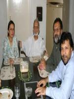 Ashfaq Ahmad With Family