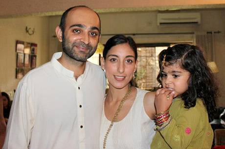 Mohsin Hamid With Family