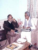 Syed Qasim Mahmood With Friend