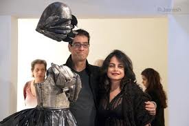 Amin Guljee With His Wife