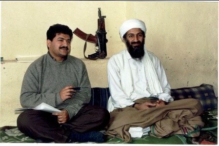 Hamid Mir With Usama Bin Laden