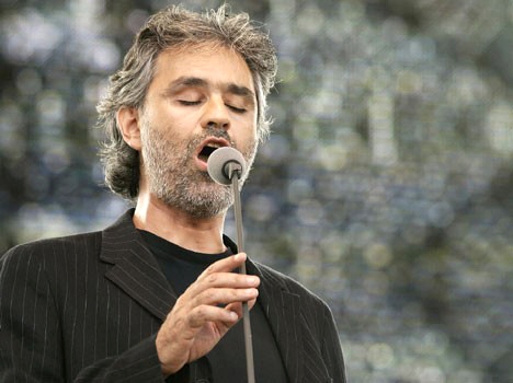 Andrea Bocelli singer