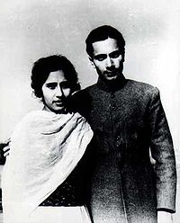 Balraj Sahni with wife