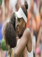 Venus Williams wining the match