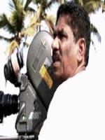 P. Bharathiraja durring shooting