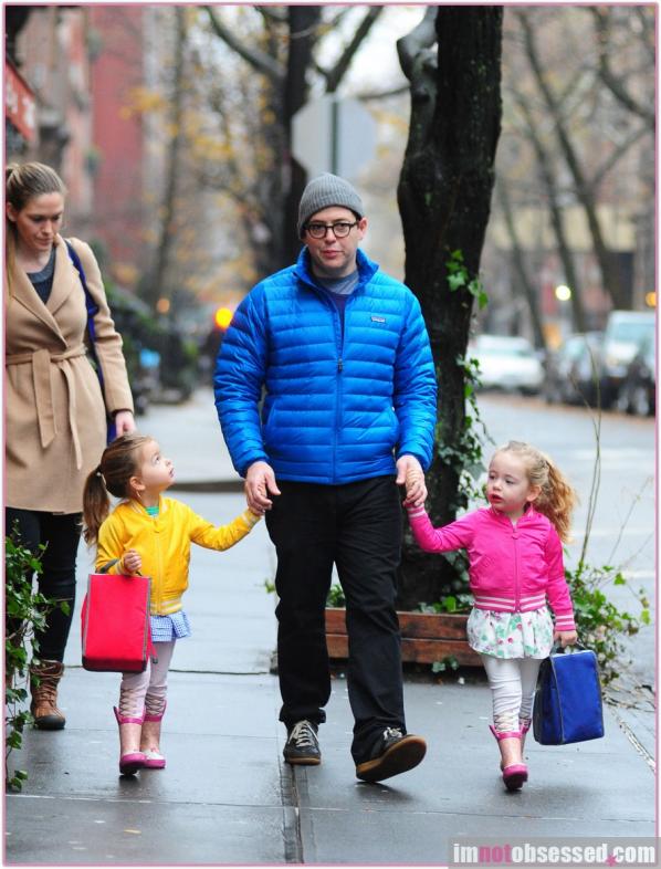 Matthew Broderick With Family