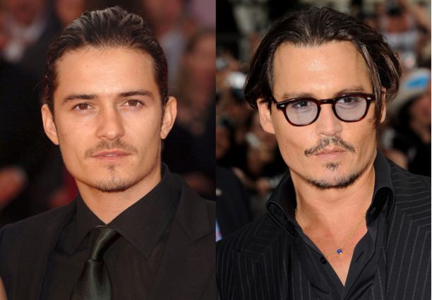 Johnny Depp is Look Like Orlando Bloom