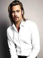 Brad Pitt glam up