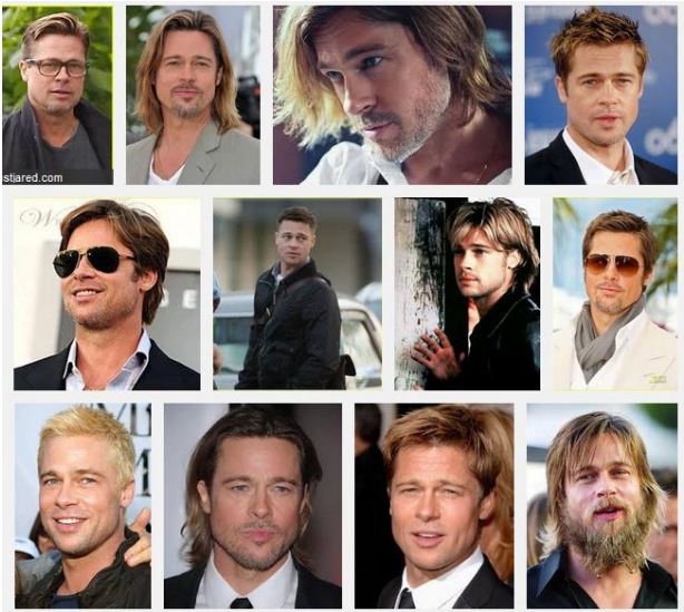 Brad Pitt  Hair Styles