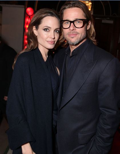 Brad with Angelina