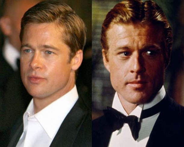 Brad Pitt is Look Like Robert Redfort