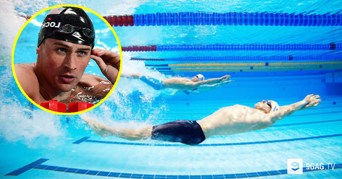 Ryan Lochte Swiming Dive
