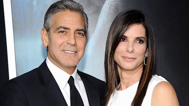 Sandra Bullock and George Clooney