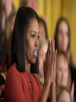 Michelle Obama Addressing people