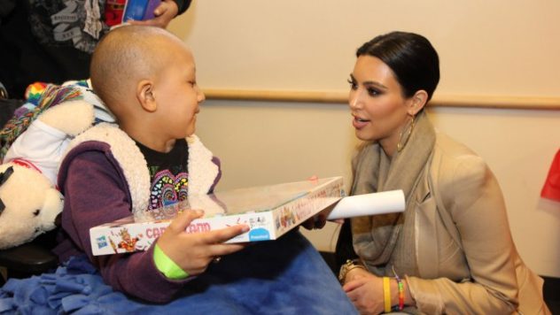 Kim Kardashian With Small Boy