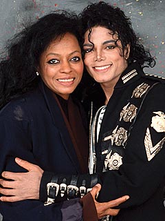 Michael jackson with Diana Roz