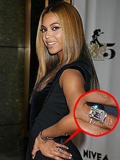 Beyonce Knowles Wedding ring