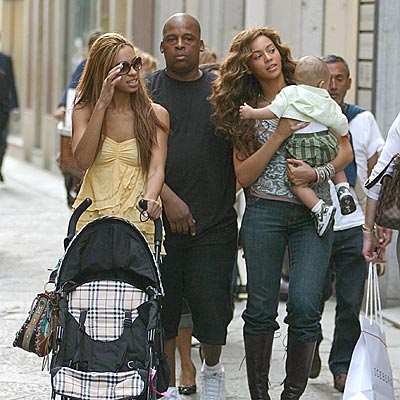 Beyonce Knowles Family picture