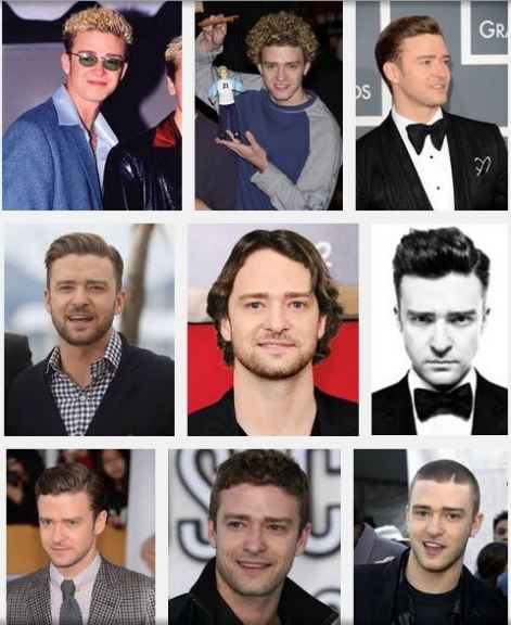 Justin Timberlake Hair Styles