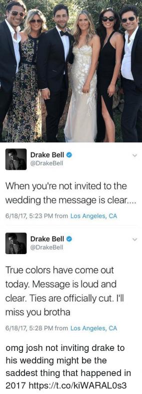 Drake Bell Tweet