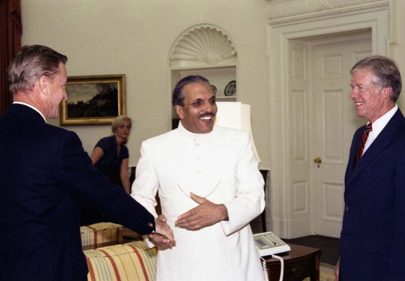 Muhammad Zia-ul-Haq  with United State Politicians