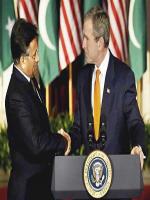 Pervez Musharraf with George Bush