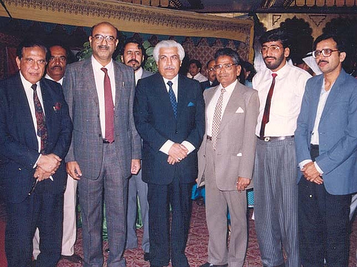 Ghulam Mustafa Jatoi and other leaders