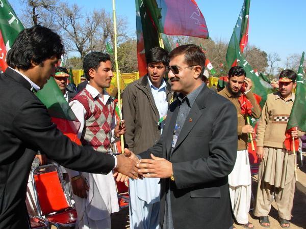Nasir Khan Khattak meeting with youth