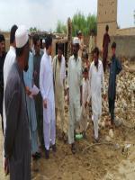 Qaisar Jamal visit to flood areas fr lukki