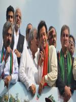 Imran Khan and Javed Hashmi At Azadi March