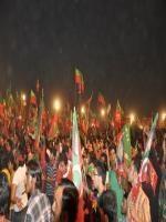 Crowd at PTI Jalsa a Sialkot