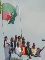 Jeo PTI at Azadi March