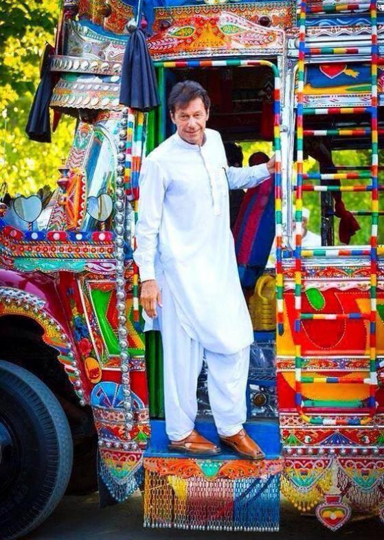 Imran Khan's Truck