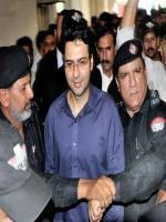 Muhammad Zain Elahi with police