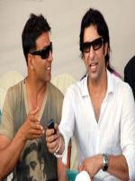 Wasim Akram With Akhshay